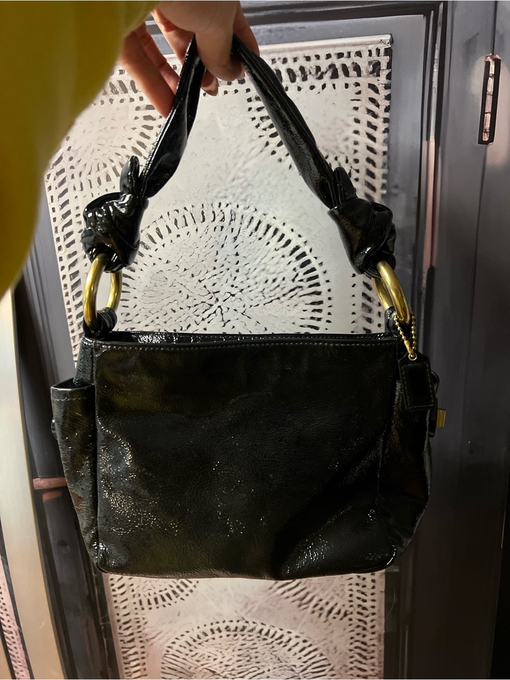 Coach Resort Patent leather bag - Picture 6 of 8